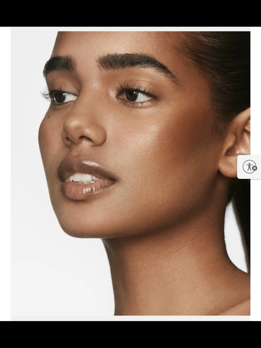 RHODE Sheer Gloss in Warm Brown Nude